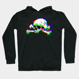 3d skull effect Hoodie